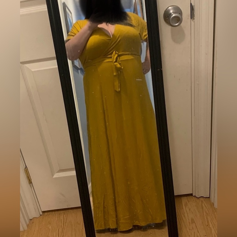 Eloquii Maxi True Wrap Dress